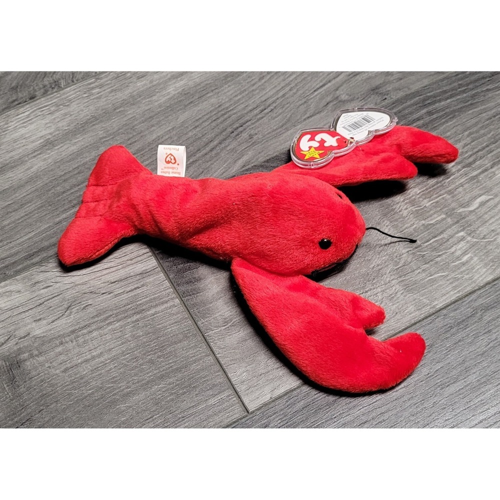 Ty Beanie Babies - Pinchers the Lobster style 4026 (1993) - Picture 2 of 7